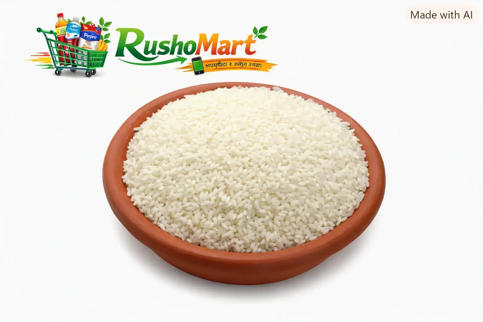 চিনিগুঁড়া চাল খোলা (BRRI-34) – সেরা সুগন্ধি পোলাও চাল